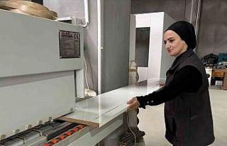 Enkazdan atölyeye bir hayat mücadelesi: İki çocuk...