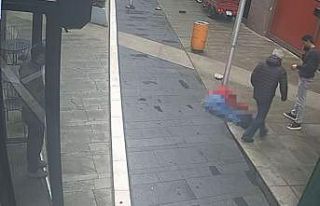 Erol Köse’nin düşme anına ilişkin görüntüler...