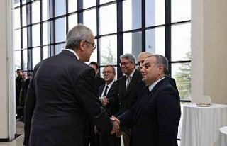 ERÜ’de bayramlaşma töreni düzenlendi