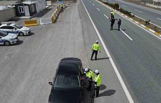 Erzincan’da bayram tatilinde 11 bin 611 araç denetlendi