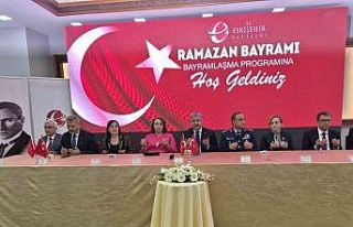 Eskişehir Valiliği bayramlaşma programında birlik...
