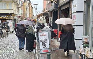 Eskişehir’de sağanak yağış etkili oldu