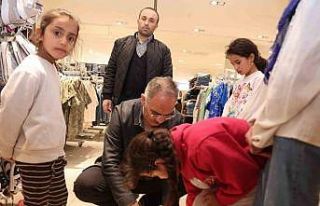 Eyyübiye’de yetim çocuklar bayramlık heyecanı...