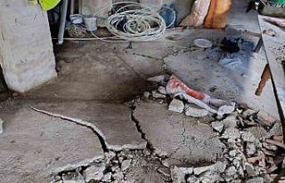 Fatsa’da heyelan: 2 ev kullanılamaz hale geldi