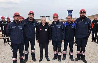 Fırat EDAŞ arama kurtarma timi, göreve hazır