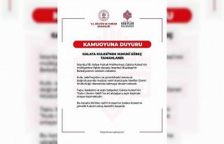 Galata Kulesi davasında mahkemeden İBB’ye ret...