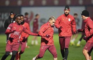 Galatasaray’da Trabzonspor maçı hazırlıkları...