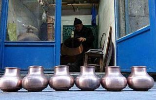 Gaziantep’in en yaşlı bakır ustası