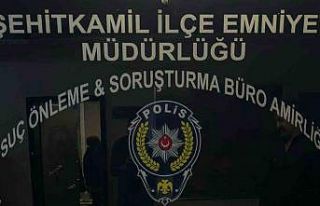 Gaziantep’te 1 adet tüfek ile 21 adet fişek ele...