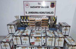 Gaziantep’te 800 bin TL değerinde kaçak nargile...