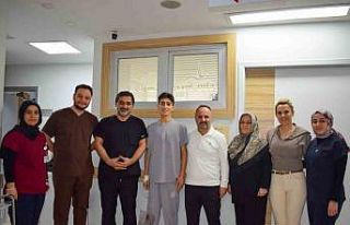 Genç futbolcuya hayat kurtaran müdahale