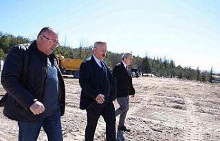 Gesi Mesire Alanı’nda canlandırma çalışmaları...