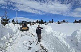 Giresun’un turizm merkezi Kulakkaya Yaylası’nda...