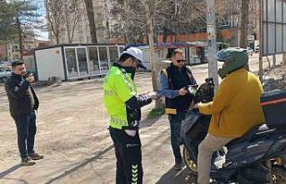 Gölbaşı’nda trafik uygulamaları devam ediyor