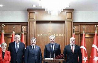 Gürcistan heyeti Samsun’da: Dostluk bağları pekişti