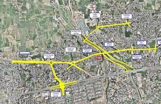 Gürsu bölgesindeki trafik, yeni bağlantı köprüsüyle...