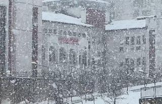 Hakkari ve Yüksekova’da eğitime kar engeli