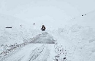 Hakkari’de 13 köy ve 32 mezra yolu ulaşıma kapandı