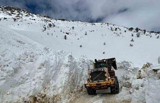 Hakkari’de tüm köy ve mezra yolları ulaşıma...