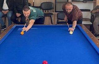 Hakkâri’de ‘Üç Bant Bilardo Turnuvası’ başladı