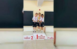 Hamur’da masa tenisi küçükler ilçe müsabakaları...