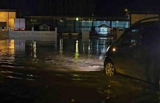 Hasköy’de sağanak ve eriyen kar su baskınlarına...