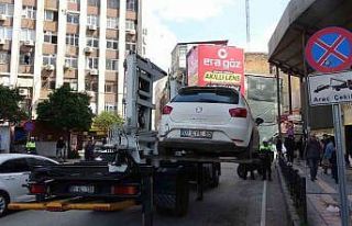 Hatalı park yapan 150 araca ceza yağdı