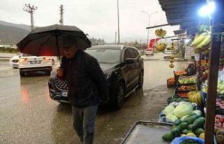 Hatay’da kuvvetli sağanak yağış etkili oluyor