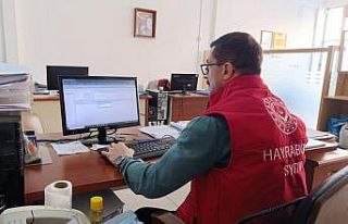 Hayrabolu SYDV, şubat ayında bin 140 aileye yardımda...