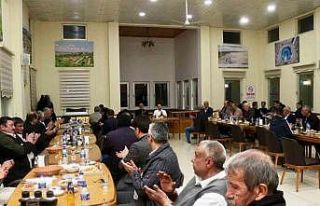 Hisarcık Kaymakamı Atam, muhtarlarla iftar sofrasında...