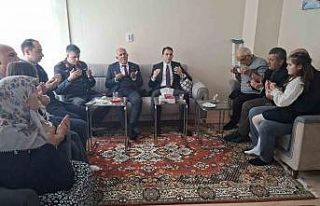 Hisarcık’ta şehit ailesi ve gazilere bayram ziyareti