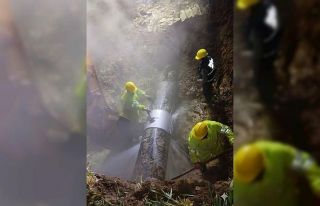 Hızlı müdahale su kesintisini önledi