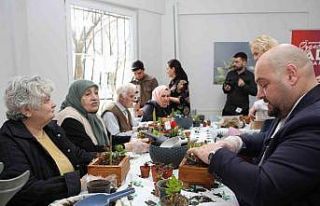 Huzurevi sakinleri hayallerini minyatürlere sığdırdı