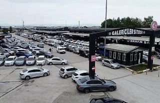 İkinci el araç piyasasında durgunluk yaşanıyor