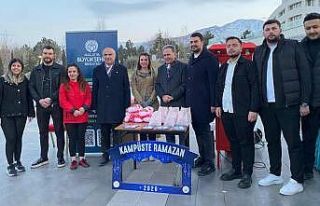 İnönü Üniversitesi geleneksel iftar yemeğinde...