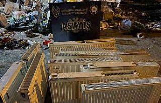 İskenderun’da kalorifer peteği hırsızları yakayı...