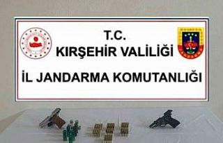 Jandarmadan ruhsatsız silah operasyonu