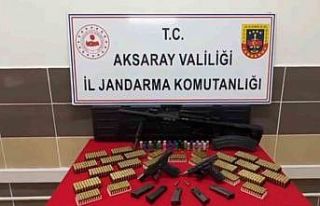 Jandarmadan ruhsatsız silah operasyonu: 1 tutuklama