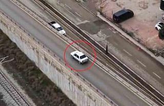 Kaçış planı işe yaramadı, koşarak araç değiştirdi...