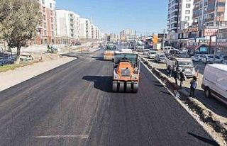 Kahramanmaraş Doğukent karayolu yenileniyor