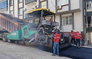 Kahramanmaraş’ta asfalt yenileme çalışmaları...