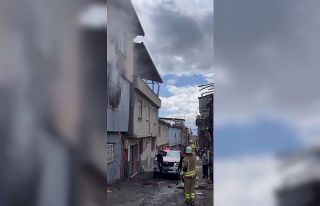 Kahramanmaraş’ta ev yangını: 1 yaralı