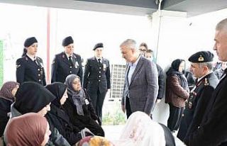 Kalp krizi geçiren uzman çavuş toprağa verildi