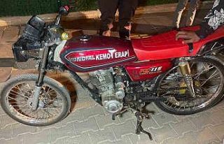 Karaman’da 5 motosiklet parası ceza yiyen sürücünün...