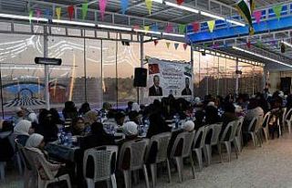 Kardeş şehir Şam’da iftar sofraları kuruldu