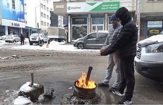 Kars eksi 15’i gördü: Baharda Sibirya soğukları...