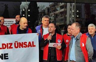 Karşıyaka’da 7 aydır maaş alamayan işçiler...