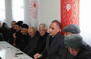 Kars’ta Tarım ve Orman Müdürlüğü üreticilerle...