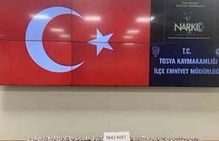 Kastamonu’da 9 bin 642 adet sentetik ecza hapı...