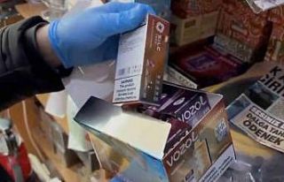 Kastamonu’da çok miktarda kaçak tütün ürünü...